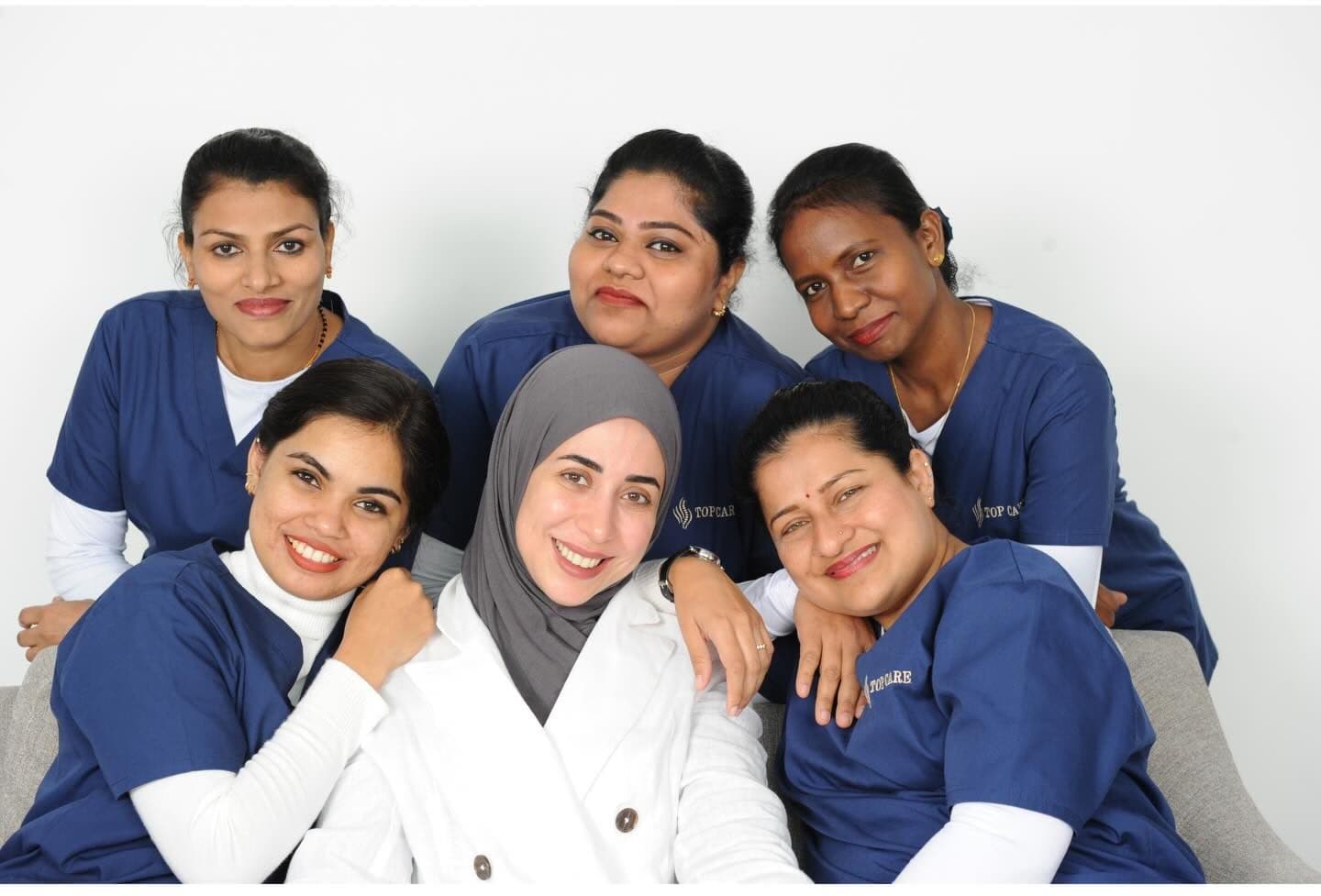 The Top Care nursing team